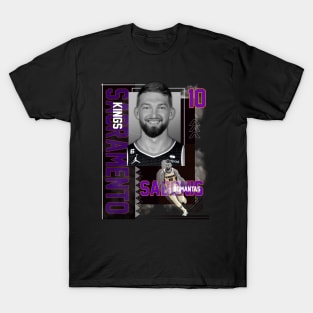 Sacramento Kings Domantas Sabonis 10 T-Shirt